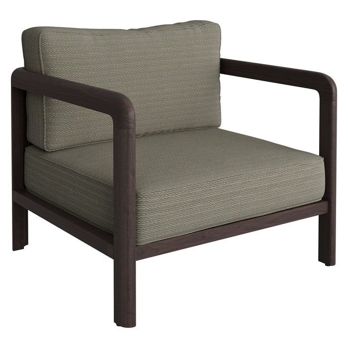 Modway Kona 3-Piece Outdoor Teak Wood Furniture Set - lifestyle view 11