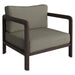 Modway Kona 3-Piece Outdoor Teak Wood Furniture Set - lifestyle view 11