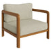Modway Kona 5-Piece Outdoor Teak Wood Furniture Set - lifestyle view