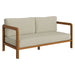 Modway Kona 5-Piece Outdoor Teak Wood Furniture Set - lifestyle view 8