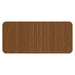 Modway Kona 87 Inch Outdoor Teak Wood Dining Table in Natural - detail view