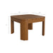 Modway Kona 3-Piece Outdoor Teak Wood Chaise Lounge Set in Sand - dimensions and specifications 17