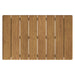 Modway Eleni 41-Inch Outdoor Teak Wood Coffee Table in Natural - detail view