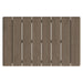 Modway Eleni 41-Inch Outdoor Teak Wood Coffee Table in Weathered Gray Teak - detail view