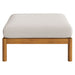 Modway Eleni 2-Piece Outdoor Teak Wood Armchair and Ottoman Set - lifestyle view 20