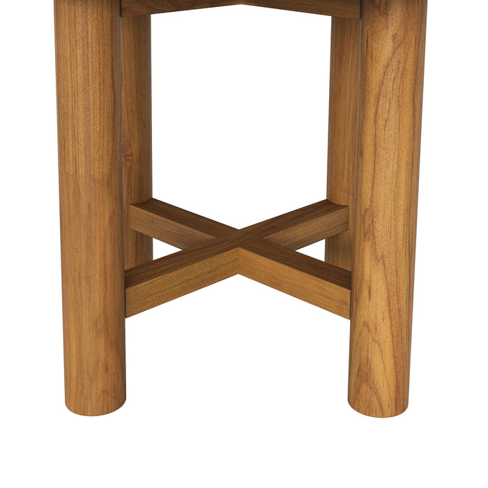 Modway Eleni 3-Piece Outdoor Teak Wood Furniture Set - lifestyle view 21