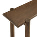 Modway Taschen Console Table in Walnut - detail view