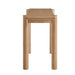 Modway Taschen Console Table in Weathered Oak - angled view