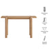 Modway Taschen Console Table in Weathered Oak - dimensions and specifications