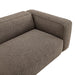 Modway Auren 88 Inch Lattice Bouclé Upholstered Sofa in Earth - lifestyle view