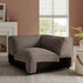 Modway Auren Lattice Bouclé Upholstered Modular Corner Chair in Earth - lifestyle view 18