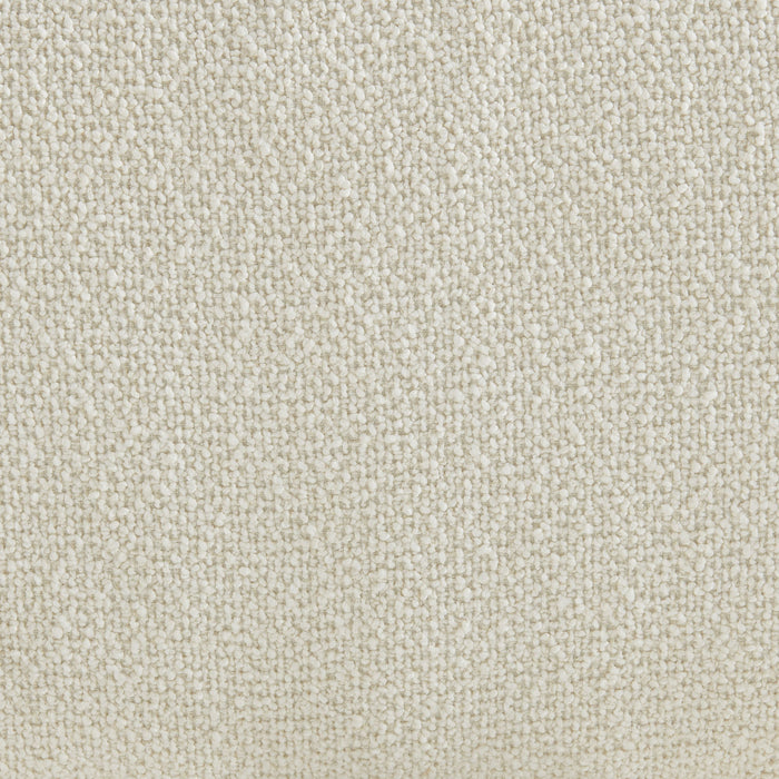 Modway Auren Lattice Bouclé Upholstered Ottoman in Cream - detail view