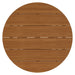 Modway Lane 39 Inch Round Outdoor Teak Wood Coffee Table in Natural - side view