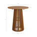 Modway Reed 5-Piece Outdoor Teak Wood Bar Set in Natural - dimensions and specifications 7