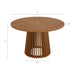 Modway Rowe 5-Piece Outdoor Teak Wood Dining Set in Natural - dimensions and specifications 6