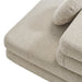 Modway Jubilee Upholstered Modular Armless Chair in Linen - lifestyle view