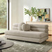 Modway Jubilee Upholstered Modular Armless Loveseat in Linen - lifestyle view 13