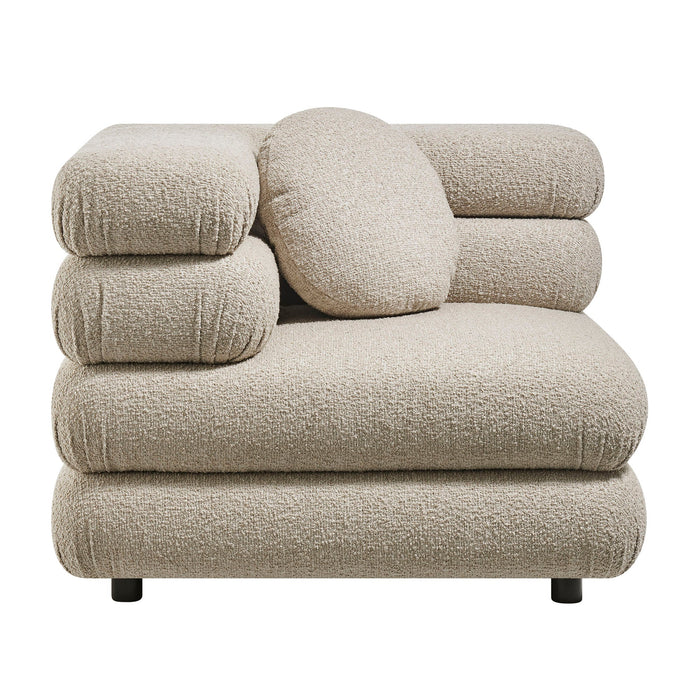 Modway Jubilee 4-Piece Upholstered Modular Sofa Set - lifestyle view 14