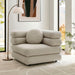 Modway Jubilee Upholstered Modular Corner Chair in Linen - lifestyle view 11