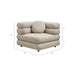 Modway Jubilee Upholstered Modular Corner Chair in Linen - dimensions and specifications 18