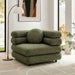Modway Jubilee Upholstered Modular Corner Chair in Olive - lifestyle view 12