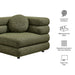 Modway Jubilee Upholstered Modular Corner Chair in Olive - dimensions and specifications