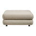 Modway Jubilee Upholstered Ottoman in Linen - angled view