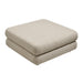 Modway Jubilee Upholstered Ottoman in Linen - side view