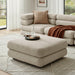 Modway Jubilee Upholstered Ottoman in Linen - lifestyle view 11