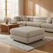 Modway Jubilee Upholstered Ottoman in Linen - lifestyle view 13