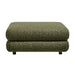 Modway Jubilee Upholstered Ottoman in Olive - angled view