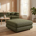 Modway Jubilee Upholstered Ottoman in Olive - lifestyle view 16