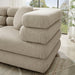Modway Jubilee 3-Piece Upholstered 3-Piece Modular Sofa Set in Linen - detail view