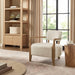 Modway Zinnia Linen Blend Accent Chair in Ivory - lifestyle view 14
