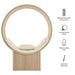 Aperture Round Alcove Accent Chair Natural Ivory