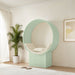 Aperture Round Alcove Accent Chair Sage Ivory