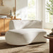 Modway Rialta Curved Left-Arm Performance Velvet Sectional Loveseat in Alabaster - lifestyle view 13