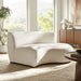 Modway Rialta Curved Right-Arm Performance Velvet Sectional Loveseat in Alabaster - lifestyle view 13