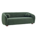 Modway Holland 85" Chenille Fabric Sofa in Pine
