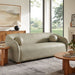 Modway Holland 85" Vegan Leather Sofa in Mineral - lifestyle view 20