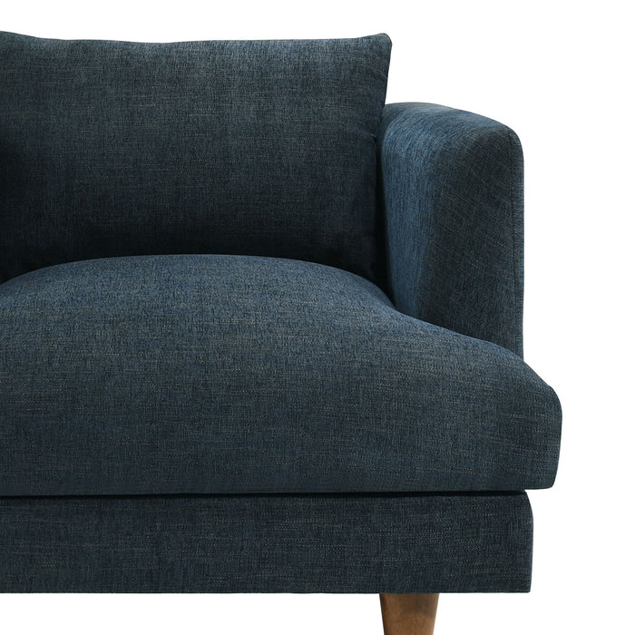 Modway Zoya Down Filled Overstuffed Armchair in Azure - lifestyle view