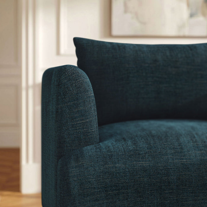 Modway Zoya Down Filled Overstuffed Armchair in Azure - lifestyle view 18