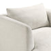 Modway Zoya Down Filled Overstuffed Armchair in Ivory Fabric - lifestyle view