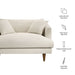 Modway Zoya Down Filled Overstuffed Boucle Chair-and-a-Half in Cream - dimensions and specifications