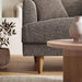 Modway Zoya Down Filled Overstuffed Boucle Chair-and-a-Half in Earth - lifestyle view 17