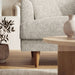 Modway Zoya Down Filled Overstuffed Boucle Chair-and-a-Half in Fog - lifestyle view 16