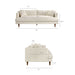 Modway Zoya Down Filled Overstuffed Boucle Sofa in Cream - dimensions and specifications 27