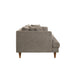 Modway Zoya Down Filled Overstuffed Boucle Sofa in Earth - detail view