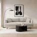 Modway Zoya Down Filled Overstuffed Boucle Sofa in Fog - lifestyle view 19