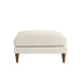 Modway Zoya Down Filled Overstuffed Boucle Ottoman in Cream - side view
